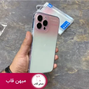 قاب گوشی آیفون یخمکی صورتی