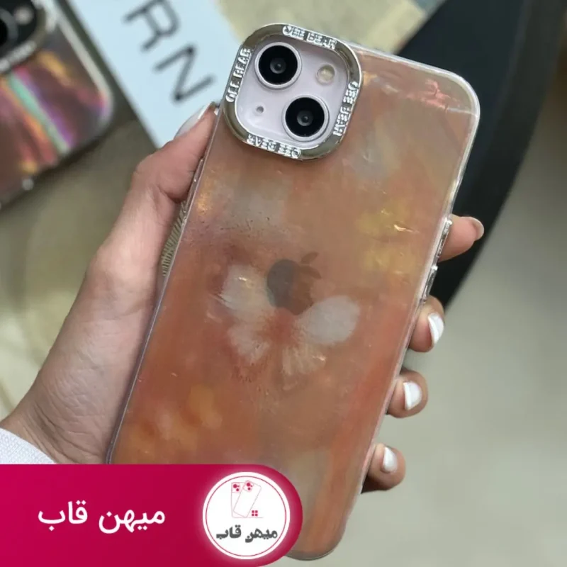 قاب گوشی آیفون Hidden Butterfly هولوگرامی