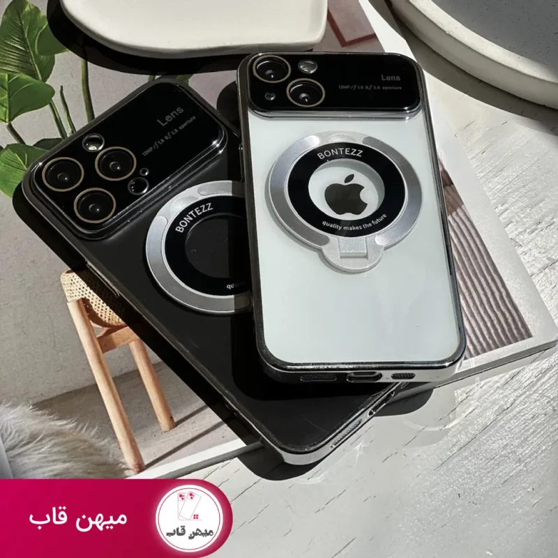 قاب گوشی آیفون Bontezz استند شو شفاف