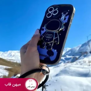 قاب گوشی دخترانه آیفون فضانورد