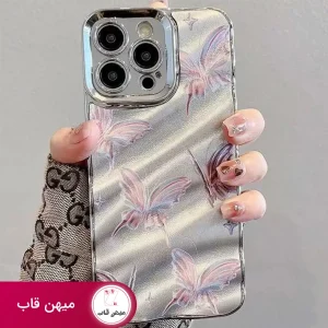 قاب گوشی دخترانه Ieather Butterfiy