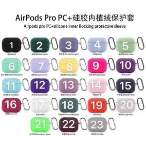 کاور ایرپاد اپل سیلیکونی پاک کنی airpod pro/ pro2