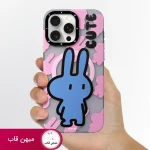 قاب گوشی آیفون یانگ کیت خروگوش صورتی - Pink Bunny Bliss