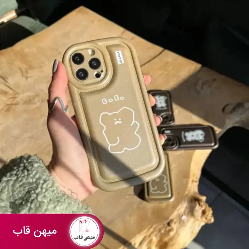 قاب گوشی آیفون خرسی بوبوCase Bobo bear