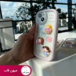 قاب گوشی آیفون عروسکی برجسته دختر