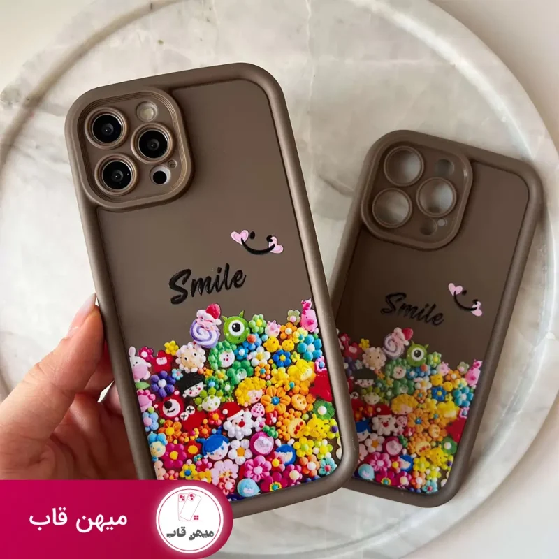 قاب گوشی آیفون سولید smile عروسکی