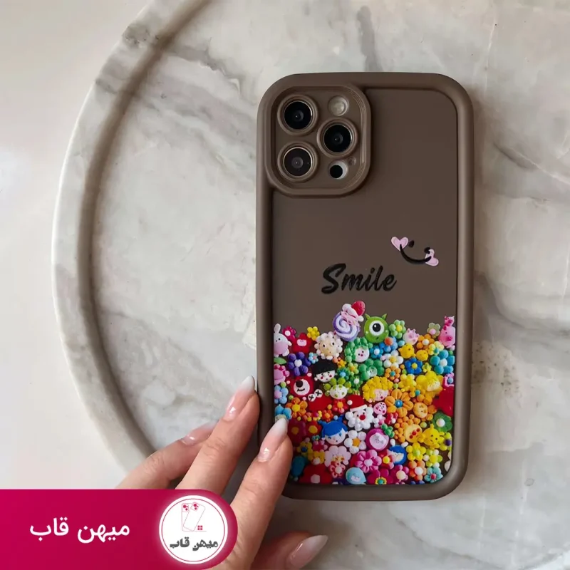 قاب گوشی آیفون سولید smile عروسکی