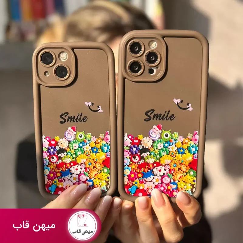 قاب گوشی آیفون سولید smile عروسکی