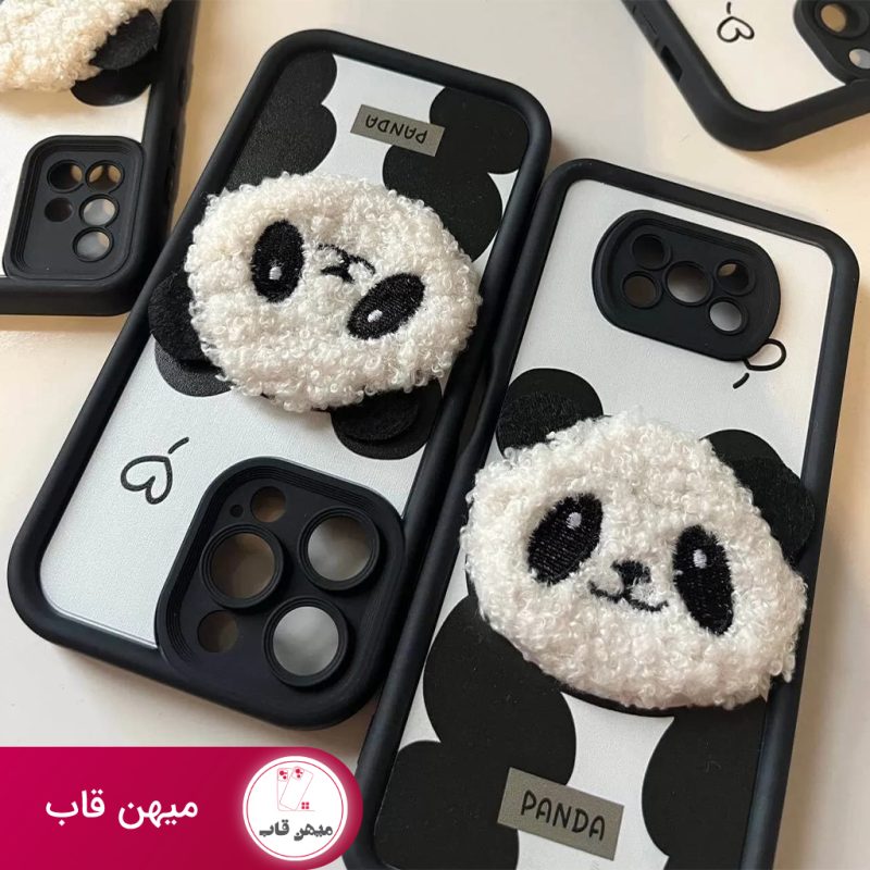 قاب گوشی آیفون پانادا شاد - happy panda