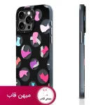 قاب گوشی آیفون یانگ کیت گربه رنگی مشکی Black Cat & Dog