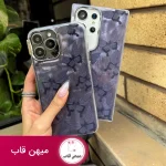 قاب گوشی آیفون بنفش پروانه