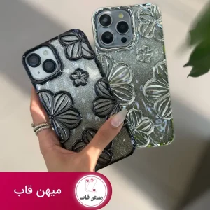 قاب گوشی آیفون گل شاینی