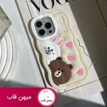 قاب گوشی آیفون brown cony