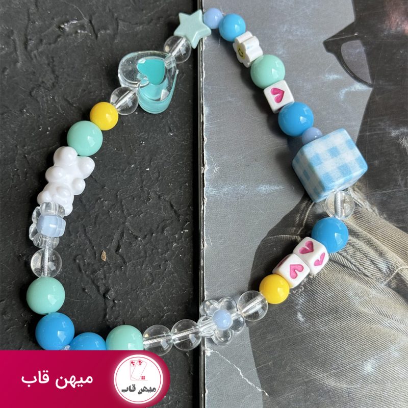 بند و آویز گوشی تاس و مهره