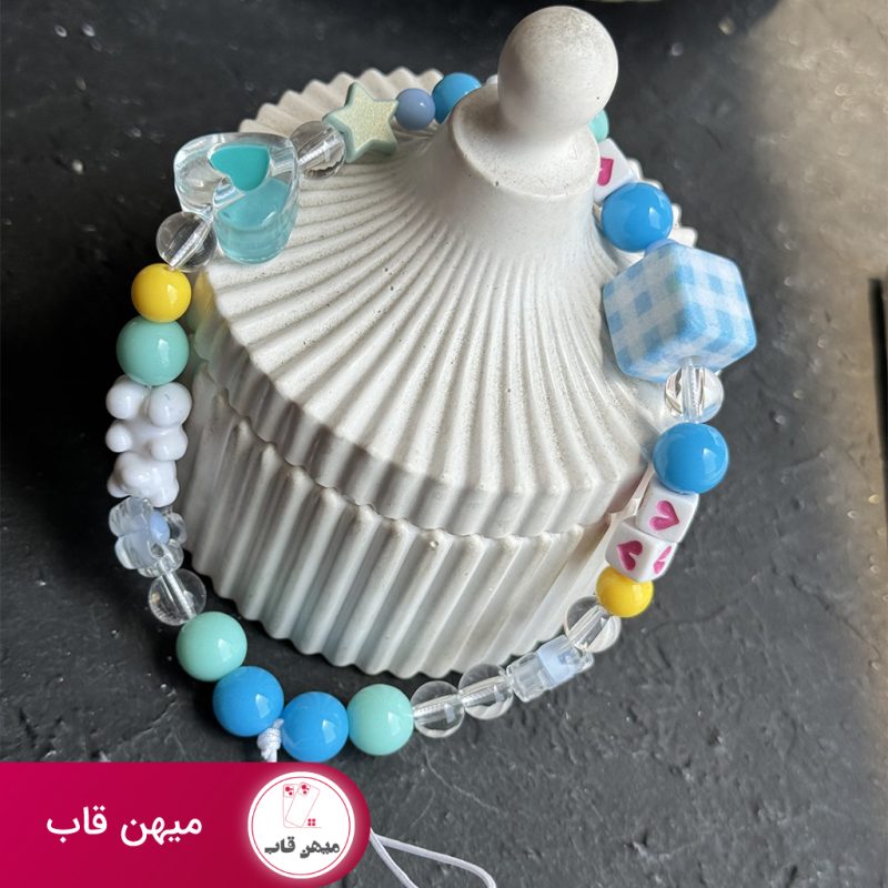 بند و آویز گوشی تاس و مهره