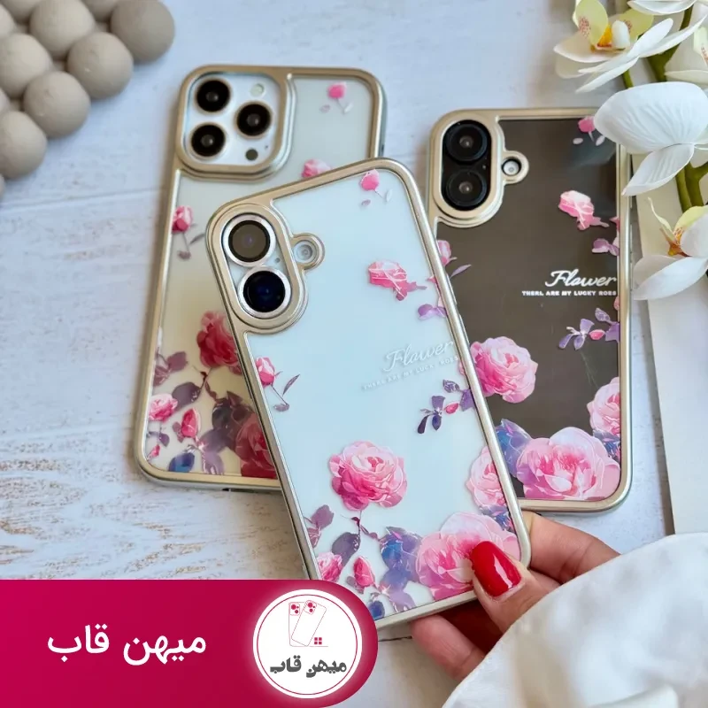 قاب گوشی آیفون Lucky Rose