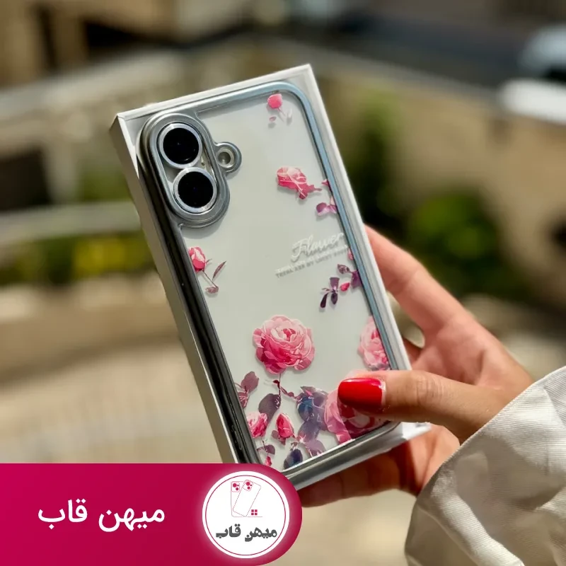 قاب گوشی آیفون Lucky Rose
