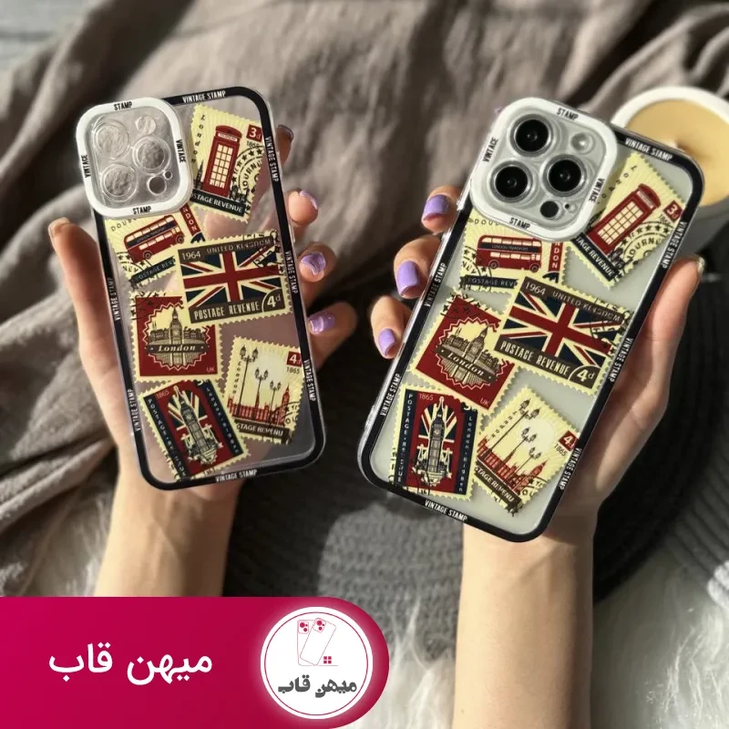 قاب Stamp تمبر نوستالژی شهر لندن