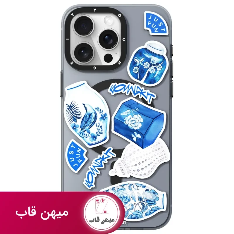 قاب گوشی آیفون یانگ کیت Porcelain Blossom Magsafe Iphone