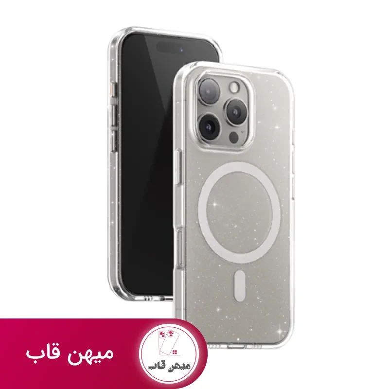 قاب بلو Blueo Crystal Glitter Pro Drop Resistance Phone Case With Magnetic Iphone