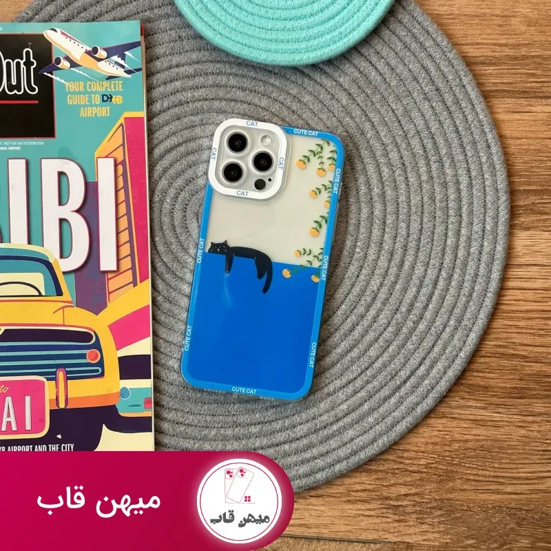 قاب گوشی آیفون Malang Cat گربه ملنگ