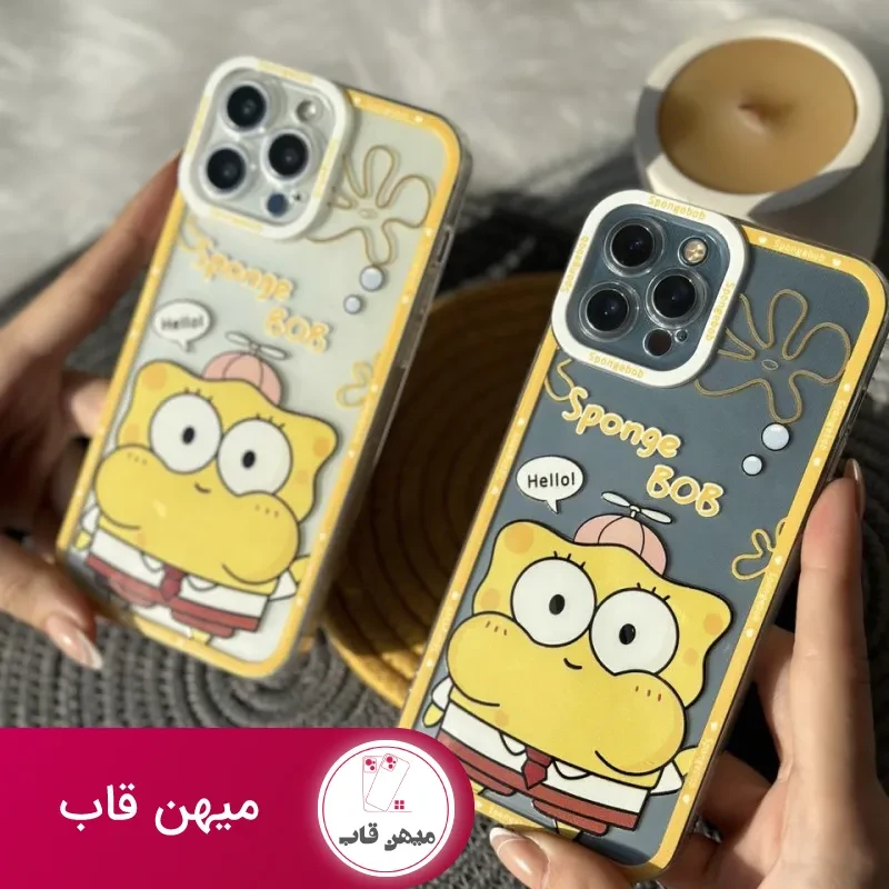 قاب  گوشی آیفون Hi Bob سلام باب