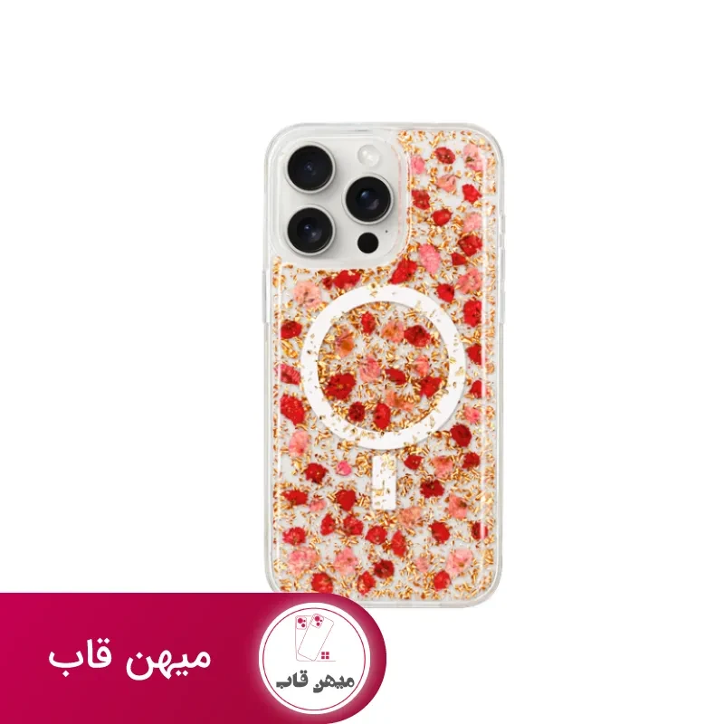 قاب Kzdoo کی زد دو Mag Flower For Iphone