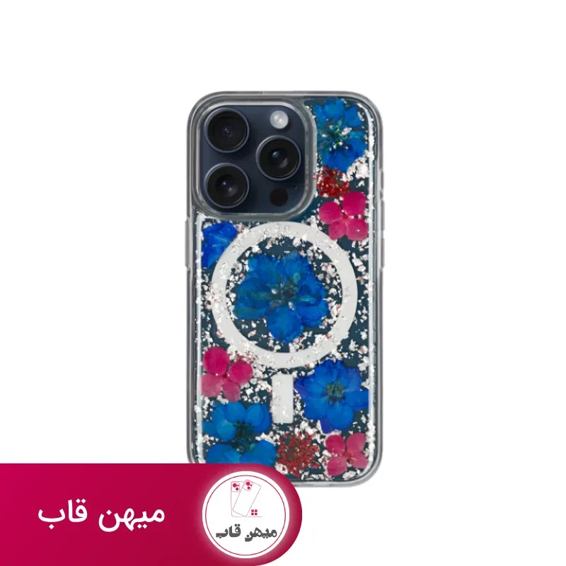 قاب Kzdoo کی زد دو Mag Flower For Iphone