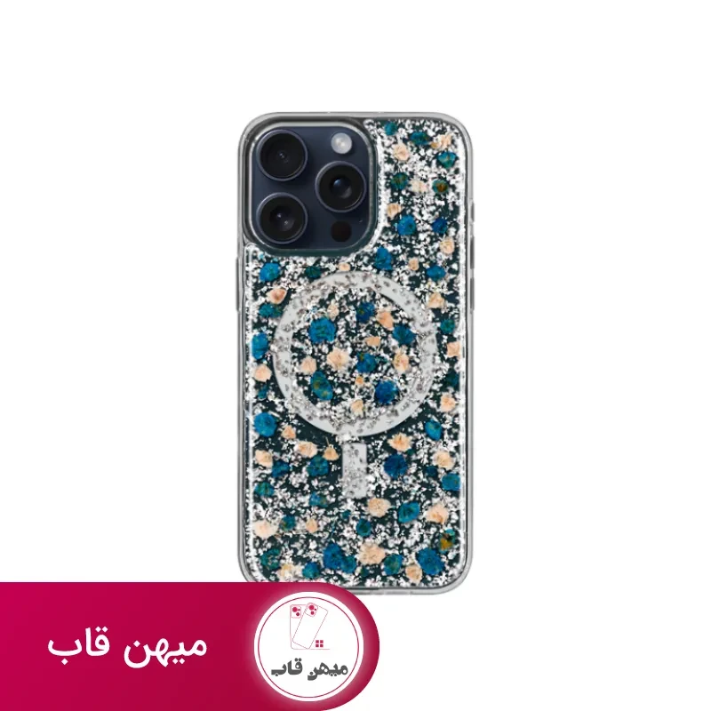 قاب Kzdoo کی زد دو Mag Flower For Iphone