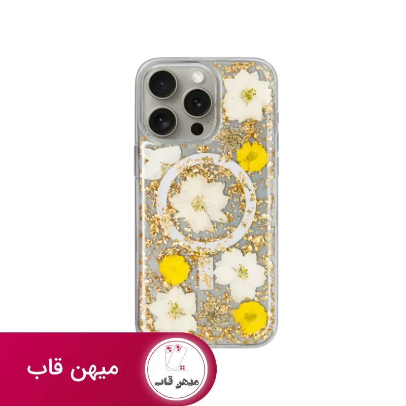 قاب Kzdoo کی زد دو Mag Flower For Iphone