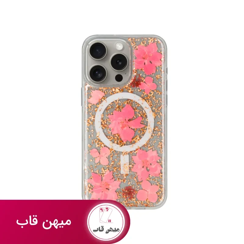 قاب Kzdoo کی زد دو Mag Flower For Iphone