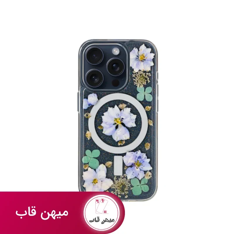قاب Kzdoo کی زد دو Mag Flower For Iphone