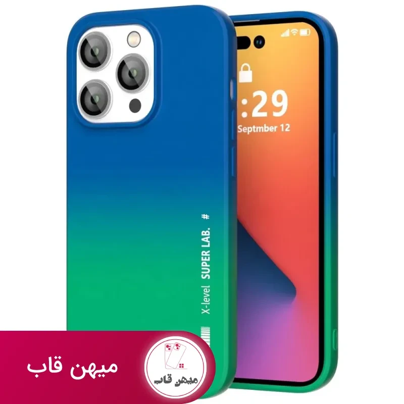 قاب گوشی آیفون X-level Rainbow ایکس لول