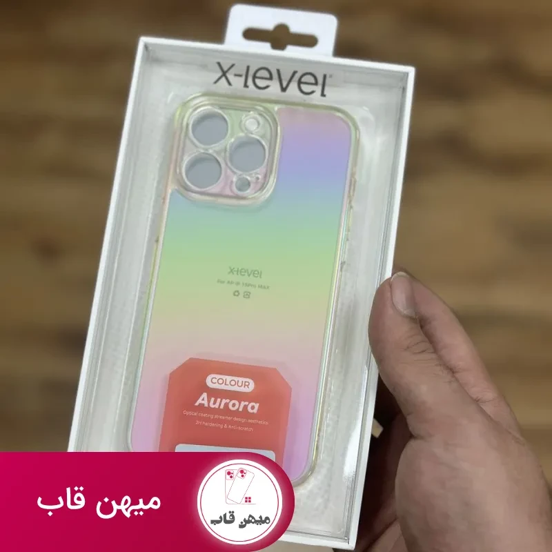 قاب X-Level Aurora پشت شفاف ایکس لول