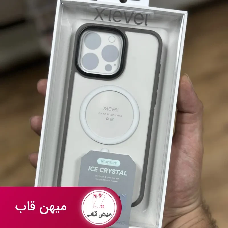 قاب X-Level Ice Crystal پشت تلق دور نرم ایکس لول