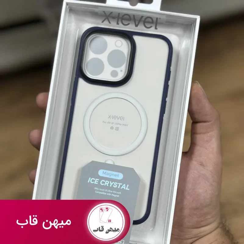 قاب X-Level Ice Crystal پشت تلق دور نرم ایکس لول