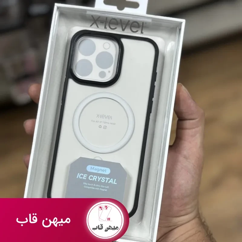 قاب X-Level Ice Crystal پشت تلق دور نرم ایکس لول