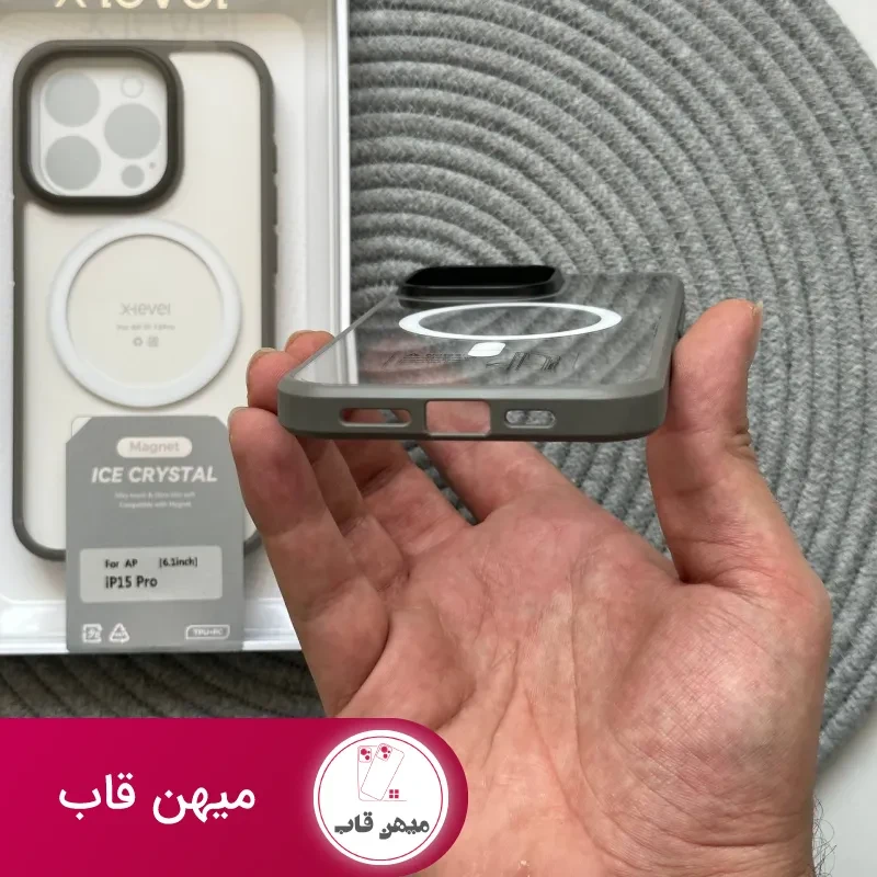 قاب X-Level Ice Crystal پشت تلق دور نرم ایکس لول