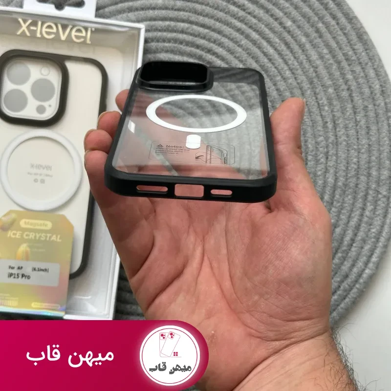 قاب X-Level Ice Crystal پشت تلق دور نرم ایکس لول