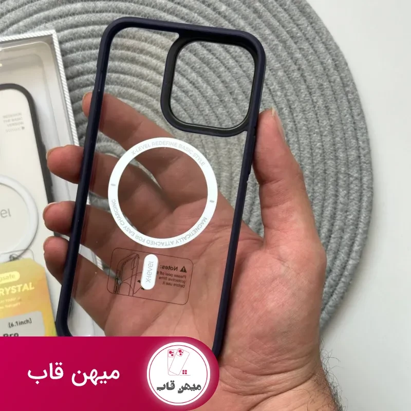 قاب X-Level Ice Crystal پشت تلق دور نرم ایکس لول