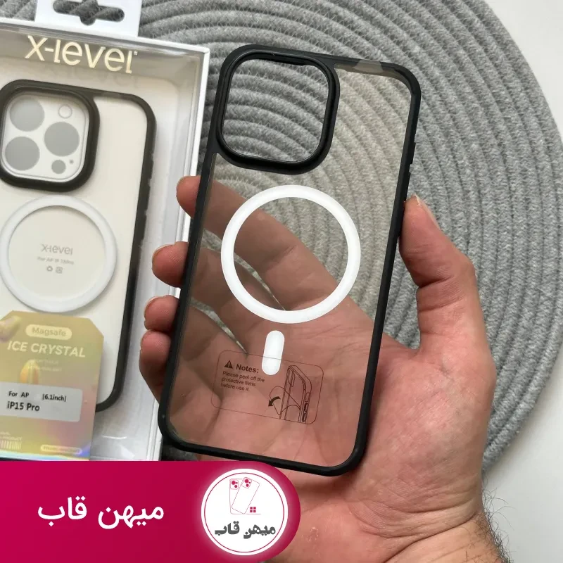 قاب X-Level Ice Crystal پشت تلق دور نرم ایکس لول