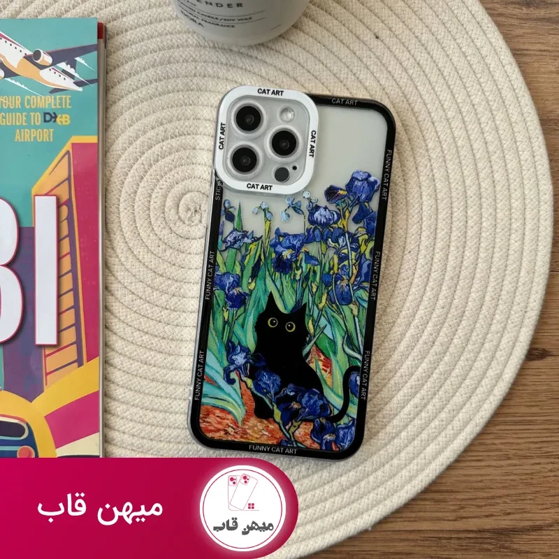 قاب گوشی آیفون Black Cat گربه سیاه