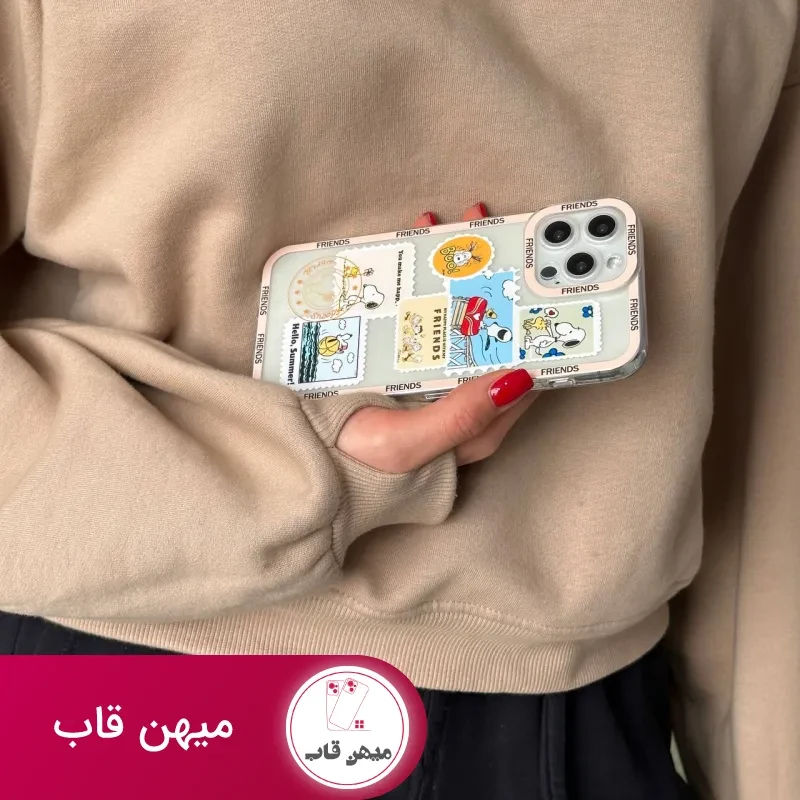 قاب گوشی آیفون تمبر اسنوپی