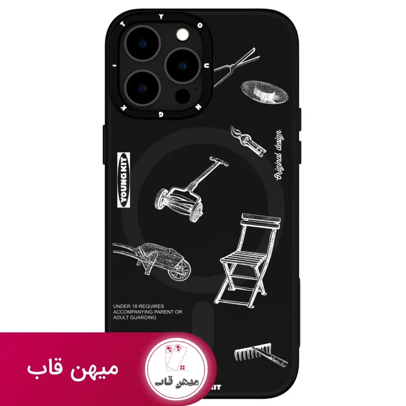 قاب یانگ کیت Playting MagSafe Series Iphone