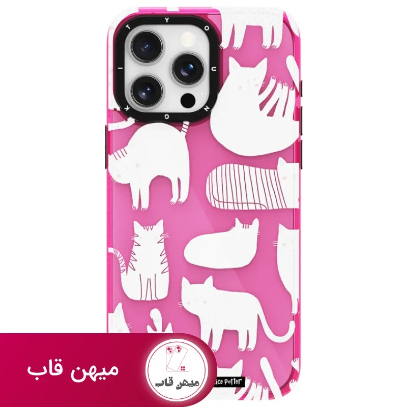 قاب یانگ کیت Youngkit Alice Potter Fantasy Cat Iphone