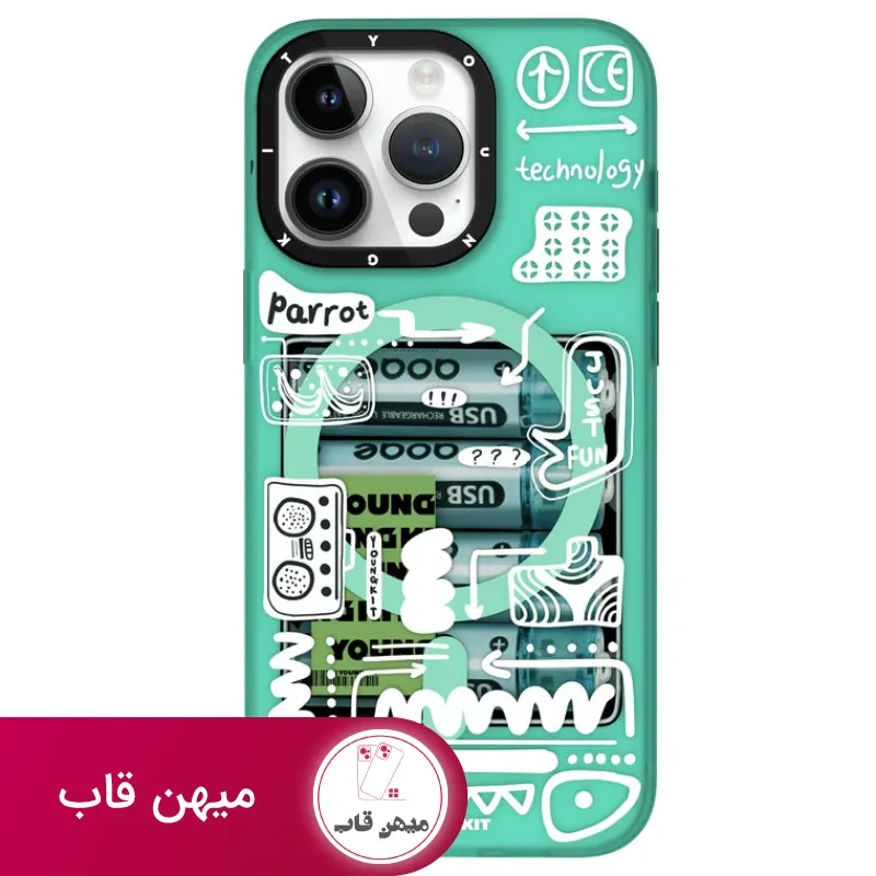 قاب یانگ کیت Dark Matter Magsafe Series Iphone