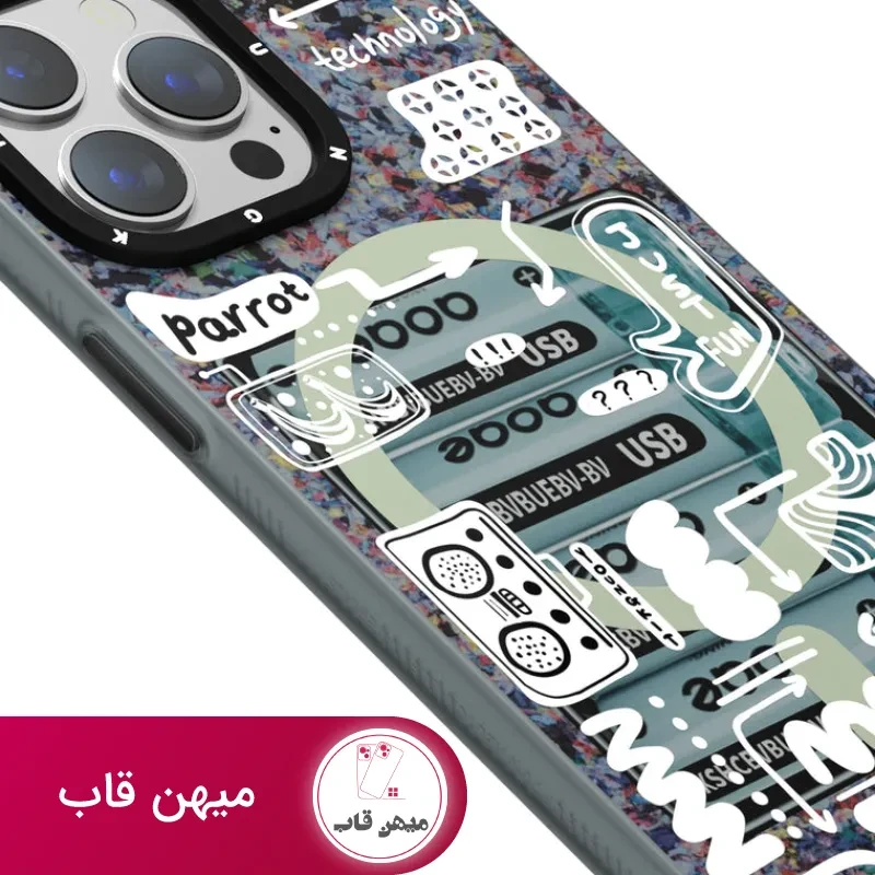 قاب یانگ کیت Dark Matter Magsafe Series Iphone