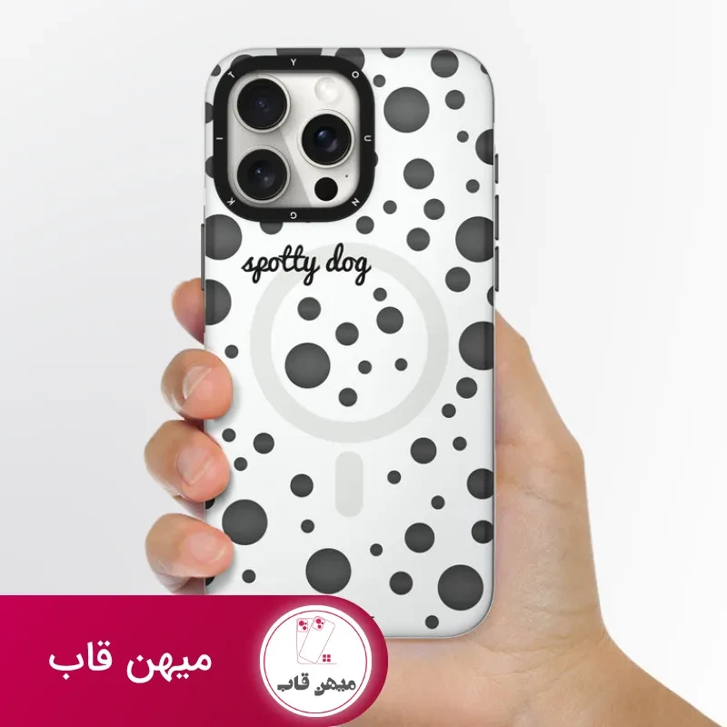 قاب یانگ کیت Polka Dots Magsafe Series Iphone