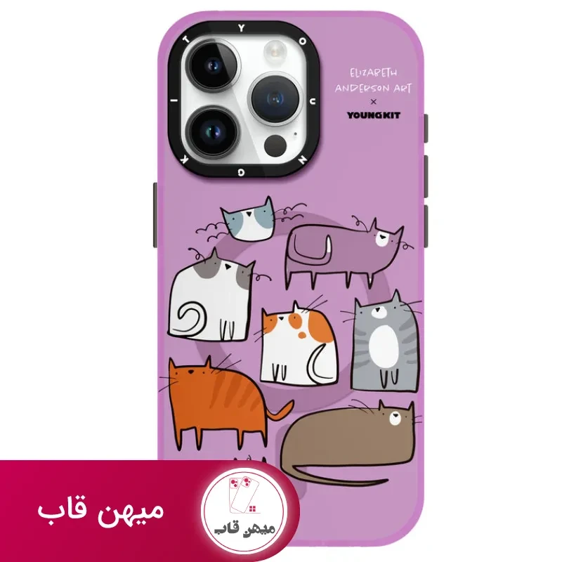 قاب Youngkit یانگ کیت Elizabeth Anderson Art Magsafe Series Iphone