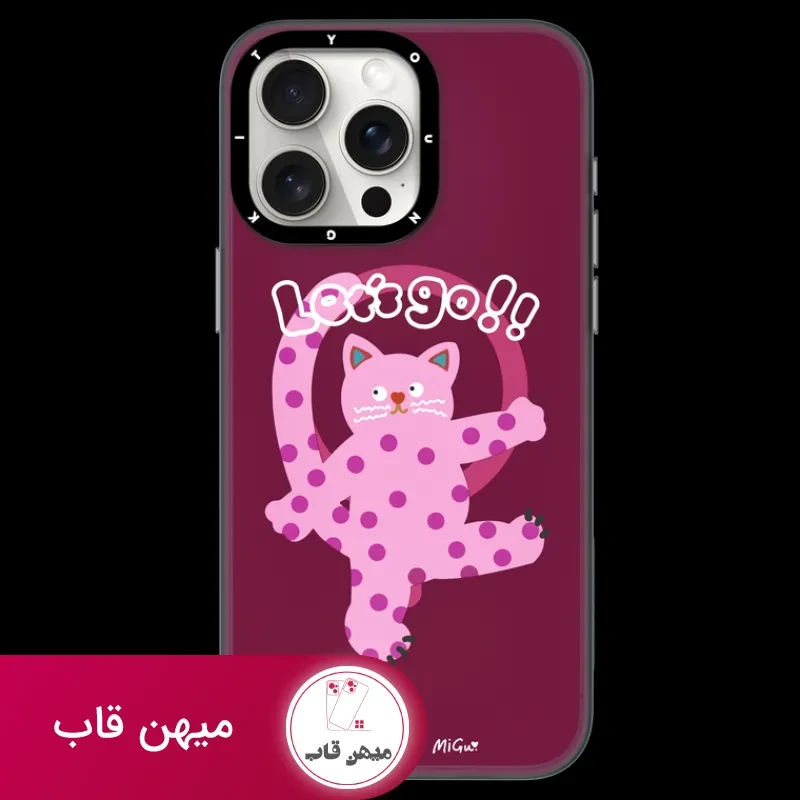 قاب Youngkit یانگ کیت Polka Dot Cat Magsafe Series Iphone